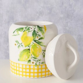 Ceramiczny pojemnik kuchenny w cytryny, LEMONY