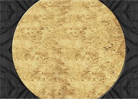 Obraz - Złota struktura N⁰2 (70x50 cm)