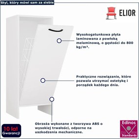 Szafka łazienkowa kosz na pranie H6-D08