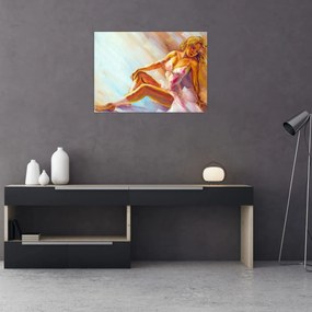 Obraz na szkle - Tancerze (70x50 cm)