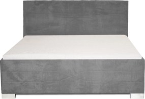 Łóżko KATI 180x200 cm Cappuccino Z materacem