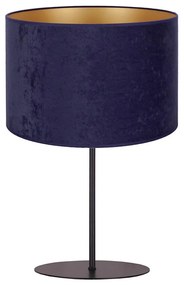 Duolla - Lampa stołowa ROLLER 1xE14/15W/230V śr. 20 cm niebieski/złoty