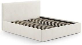 Kremowy tapicerowany zagłówek 150,5x100 cm Remo – Micadoni