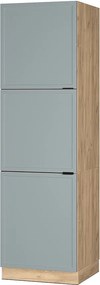 Szafka kuchenna jasnoniebiesko-szary 60x58x206.8 fame-line
