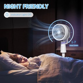 HOMCOM Wentylator stojący cyrkulator powietrza z 3 prędkościami, pilotem, timerem i oscylacją 70°+90° | Aosom PL