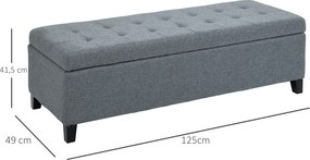 HOMCOM Sofa z guzikami