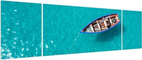 Obraz - Tradycyjna łódź rybacka (170x50 cm)