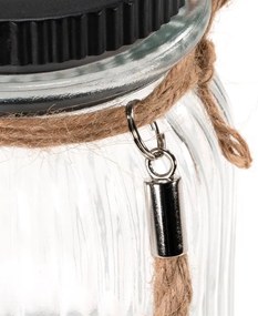 Lampy solarne, 3 LED, plastikowe, zimna biel, 3 szt.