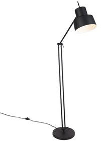 Lampa podłogowa w stylu Retro czarna - Chappie Retro Oswietlenie wewnetrzne