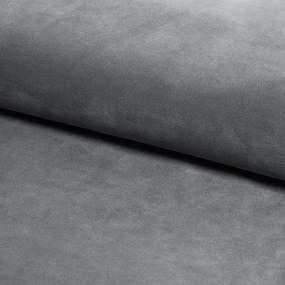 Sofa rozkładana SPENCER 2 VELVET szara SIGNAL