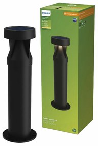 Philips Avery zewnętrzna słupkowa lampa LED,czarna, 1,8 W, 200 lm, 2700 K
