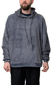 Koc bluza z rękawami i kapturem CHILL, męski Kolor: Ciemnoszary