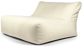 Kremowy worek do siedzenia z materiału bouclé Sofa Lounge – SLOWDOWN