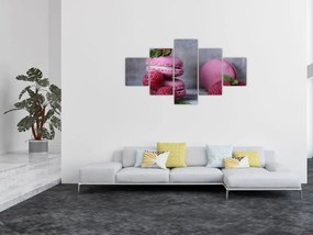 Obraz makaroników (125x70 cm)