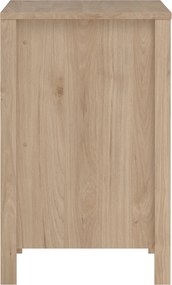 Biurko komputerowe z 3 szufladami Madrid, jackson hickory