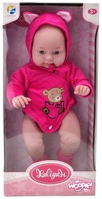 Woopie lalka bobas w ubranku misio 46 cm