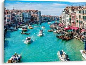 Obraz  - Canal Grande, Wenecja, Włochy (70x50 cm)