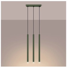 Zielona lampa wisząca ø 19,5 cm Fideus – Nice Lamps