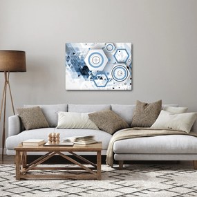 Obraz - Abstrakcja geometryczna (70x50 cm)