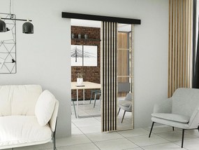 Drzwi przesuwne z maskownicą MOLI 60 dąb sonoma