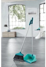 Leifheit Zestaw do zamiatania miotełka i śmietniczka z długim trzonkiem