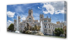 Fotoobraz na płótnie Królewska Fontanna w Madrycie