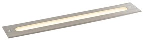 Zewnetrzna Nowoczesny reflektor naziemny stalowy 50 cm z LED IP65 - Eline Nowoczesny Oswietlenie zewnetrzne
