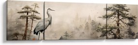 Obraz - Krajobraz z kreskówki (170x50 cm)
