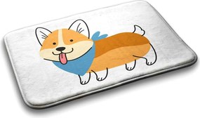 Antypoślizgowy dywanik łazienkowy Antypoślizgowy dywanik łazienkowy Pies Shiba Inu