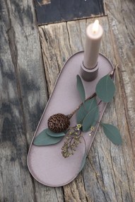 IB Laursen Fioletowy metalowy świecznik CANDLE HOLDER