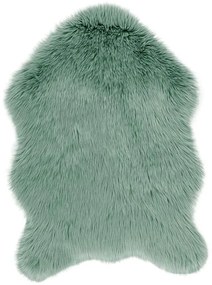 Zielona sztuczna skóra Tiseco Home Studio Sheepskin, 60x90 cm