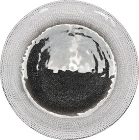 Szklany talerz deserowy LAKRIS, Ø 21 cm