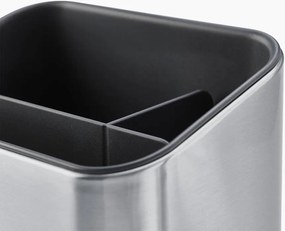 Metalowy stojak na akcesoria do mycia naczyń w kolorze srebra z połyskiem Surface – Joseph Joseph