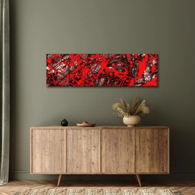 Obraz - Ekspresyjna abstrakcja (170x50 cm)