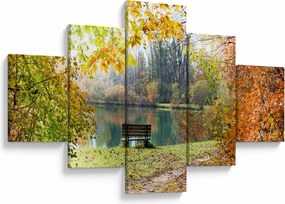 Obraz stawu (125x70 cm)
