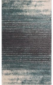 Dywan Modern Teal blue/ dark grey 200x290cm