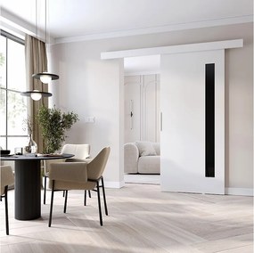 MINIO go for it, Drzwi przesuwne wewnętrzne CLEAN G 96 cm  w kolorze białym