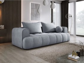 Sofa COCO z funkcja spania i pojemnikiem JASNY SZARY CLOUD 82