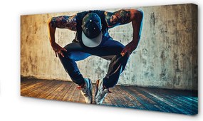 Duży obraz na płótnie Tancerz Hip-Hop