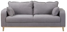 Szara sofa 193 cm Beata – Ropez