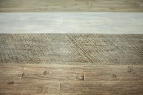 Loftowy stół jadalniany z drewnianym blatem Adesso D05-180