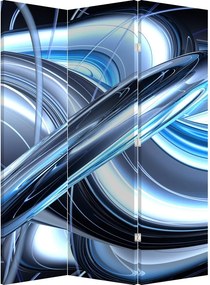 Parawan - Niebieska abstrakcja (126x170 cm)