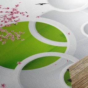 Obraz - Molo nad jeziorem (125x70 cm)