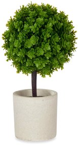 Sztuczny krzew ozdobny w ceramicznej doniczce, 24 cm
