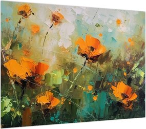 Obraz - Kwiaty (70x50 cm)