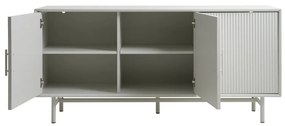 Szara komoda 160x75x45 cm Palma – Unique Furniture
