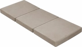 Materac 180/80 + Torba składany turystyczny tkanina Welur : Kolor tkaniny - VELVET - MG09, Rozmiar - 180/80/15, Typ tkaniny - Velvet