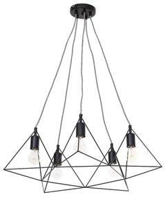 Lampa wisząca TREKANT 5xE27/60W