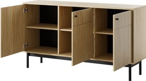 Komoda GIAPPONESE 154 cm do Salonu Sypialni Dąb