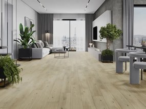 Mexen Calera próbka paneli winylowych SPC 6,5 mm, podkład IXPE 1,5 mm, 4 V-Fuga, Dąb - F1020-S